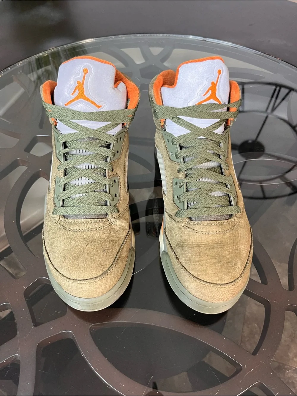Nike Air Jordan 5 Retro 'Olive' (2024) Sneakers DD0587-308 Men's Sz 9.5